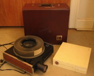 Early Slide Projector