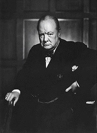 Sir Winston Churchill by Youssef Karsh
