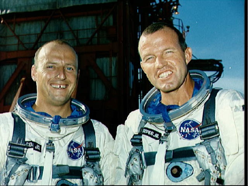 Pete Conrad and Gordo Cooper