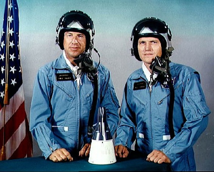 Jim Lovell and Frank Borman